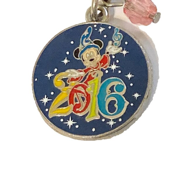 Disney Mickey Mouse Sorcerers Apprentice Clip On Charm Bag Zipper Pull 2016 - Picture 2 of 9